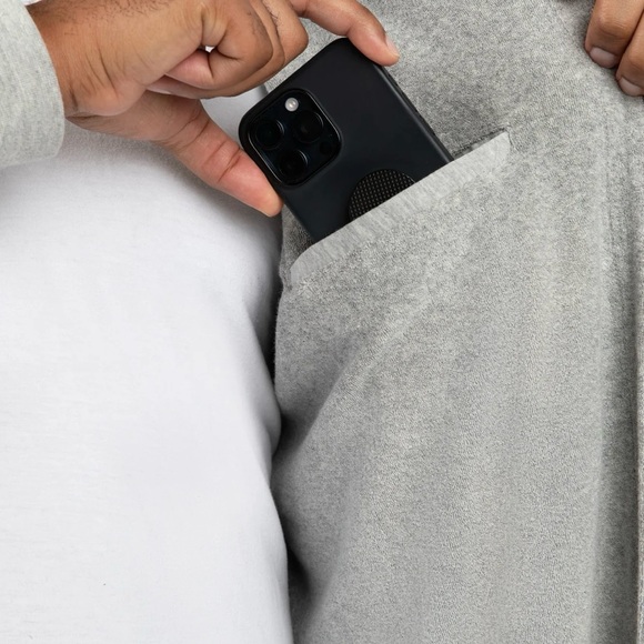 Brand new DudeRobe mens robe. Gray in size L/XL. - Picture 5 of 12